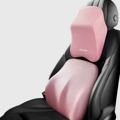 Autó memória fejtámla ágyéktámasz készlet