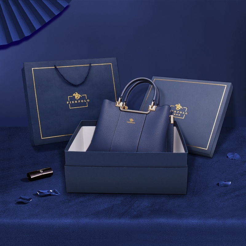 保罗女包轻奢品牌真皮包2024新款时尚大气女士包包手提包送给亲人的礼物（提供精美礼盒）