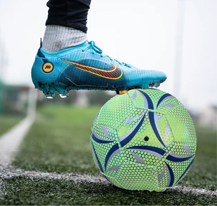 Fényvisszaverő színes labdarúgó sport focilabda labdák