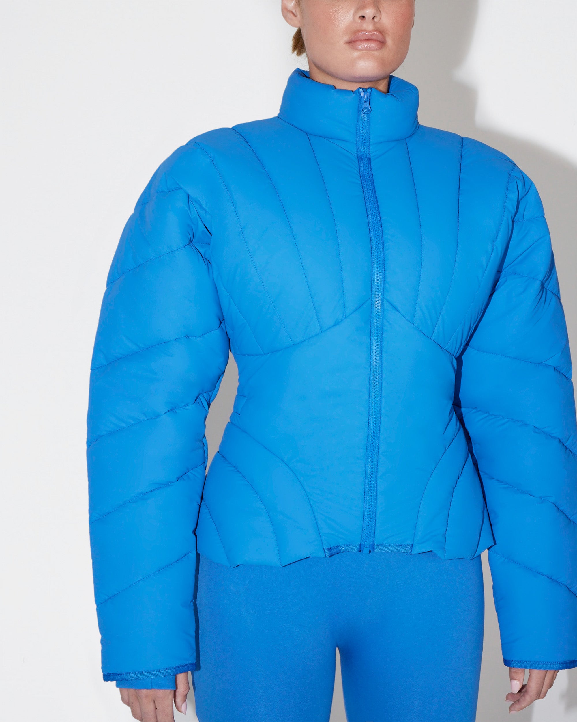 Sculpted Puffer Jacket