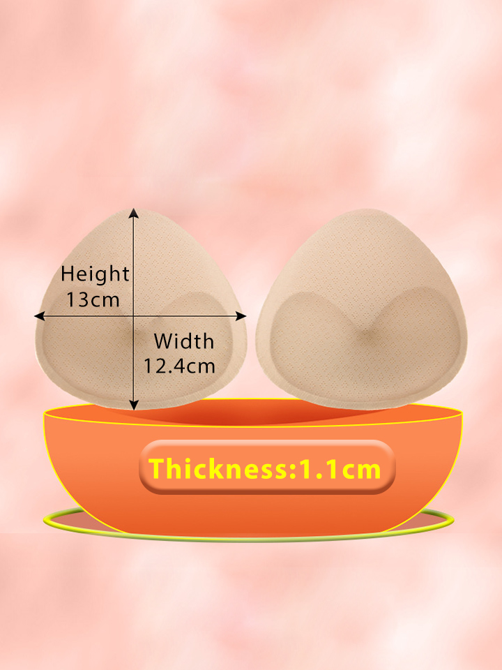 Ultra-Thin Breathable Sponge Push-Up Bra Insert Pad
