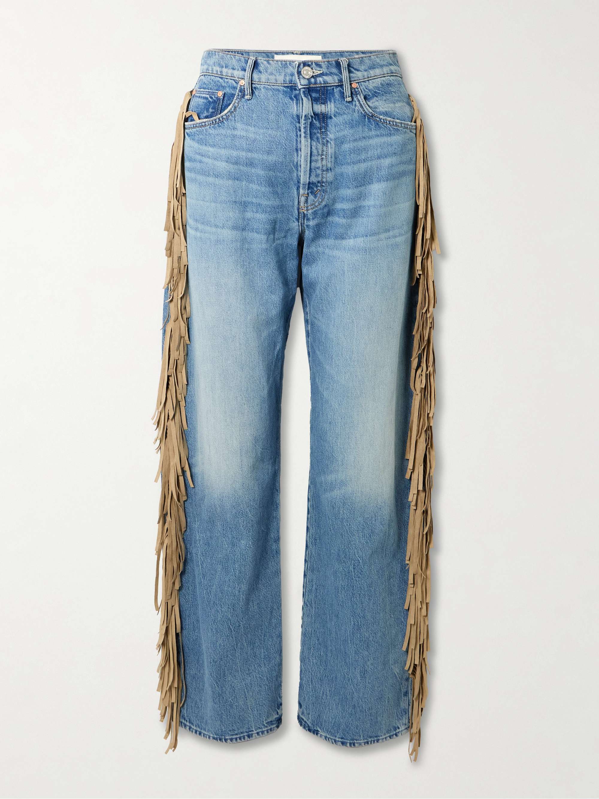 The Half-Pipe Fringe Jeans(Buy 2 Free Shipping)