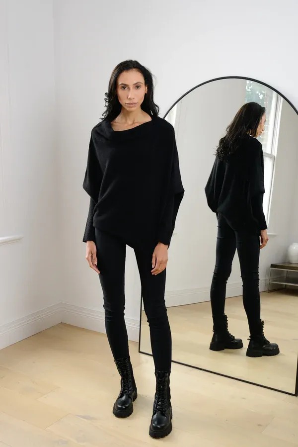 Asymmetric Draped Jumper (Buy 2 Free Shipping)