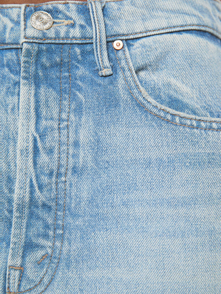 The Pipe Dream Button Sneak Fray Jean