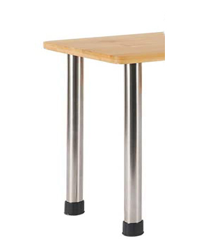 HYNAWIN 3 Tier Corner Shelf Bamboo & Metal Storage Spice Rack-Desk Bookshelf Display Shelves Space Saving Organizer