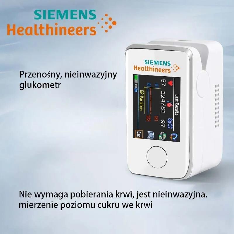 🔥 Ogromne obniżki cen na najgorętsze produkty 🔥😍 Bezinwazyjny, wielofunkcyjny glukometr Siemens😍