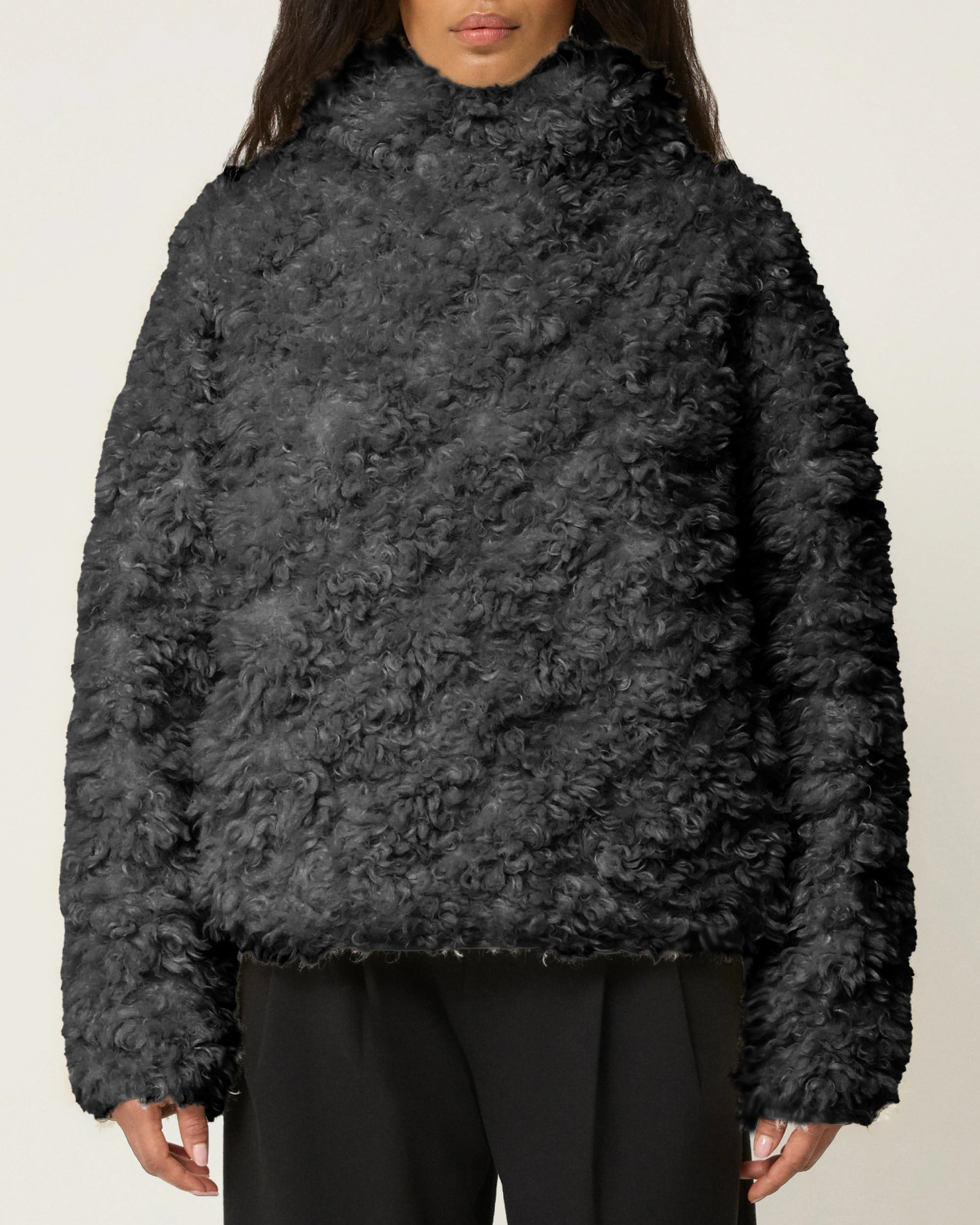 Kylie Shaggy Faux Fur Pullover(BUY 2 FREE SHIPPING)