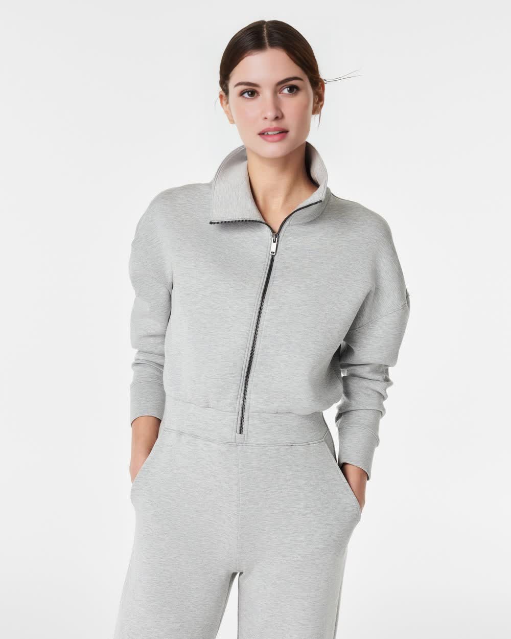 AirEssentials Long Sleeve Wide Leg Jumpsuit (Buy 2 Free Shipping)