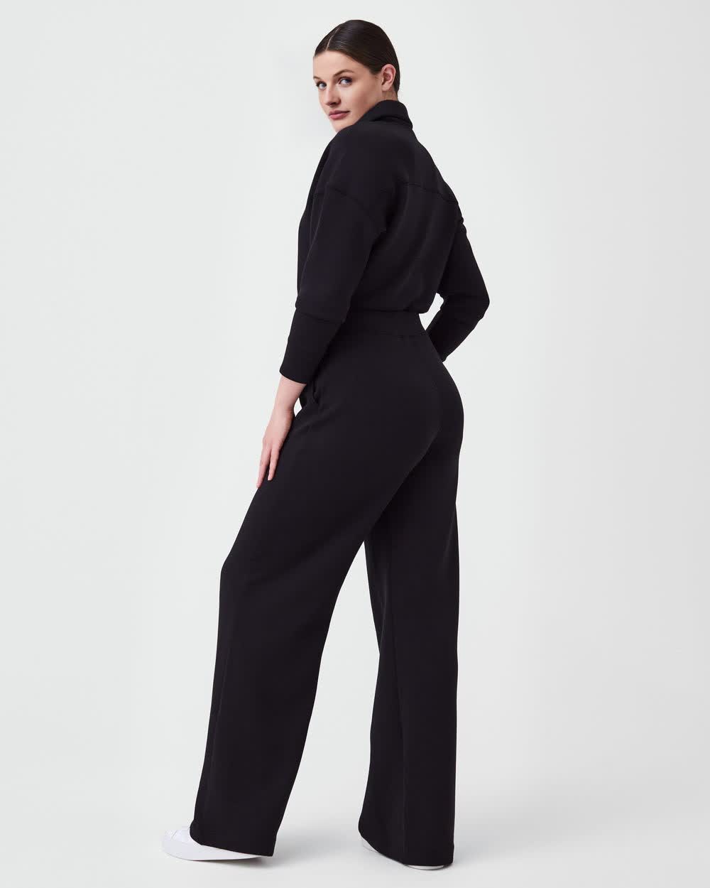 AirEssentials Long Sleeve Wide Leg Jumpsuit (Buy 2 Free Shipping)