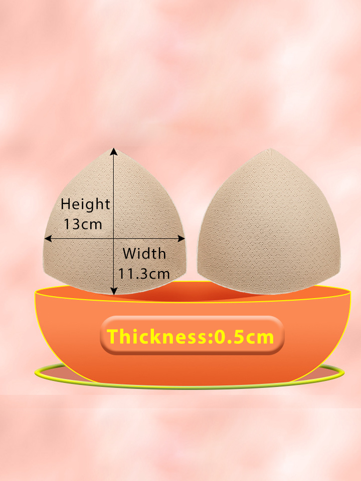 Ultra-Thin Breathable Sponge Push-Up Bra Insert Pad