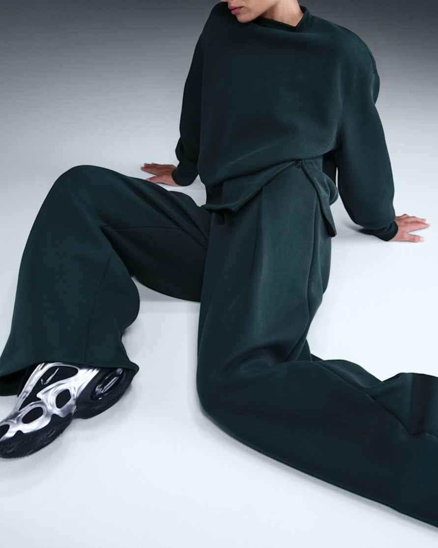 High-Waisted Pleated Sportswear Tech Fleece Pants (Buy 2 Free Shipping)