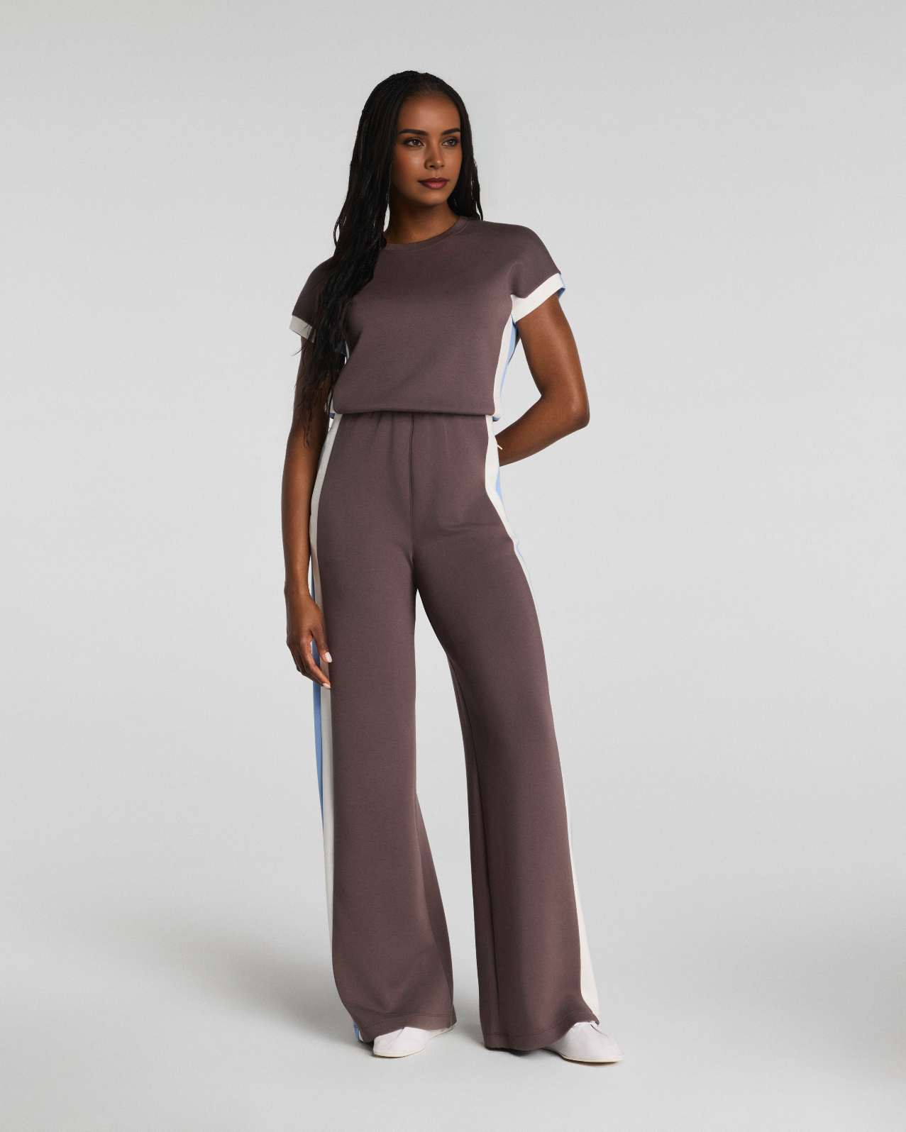 AirEssentials Colorblock Jumpsuit (Buy 2 Free Shipping)