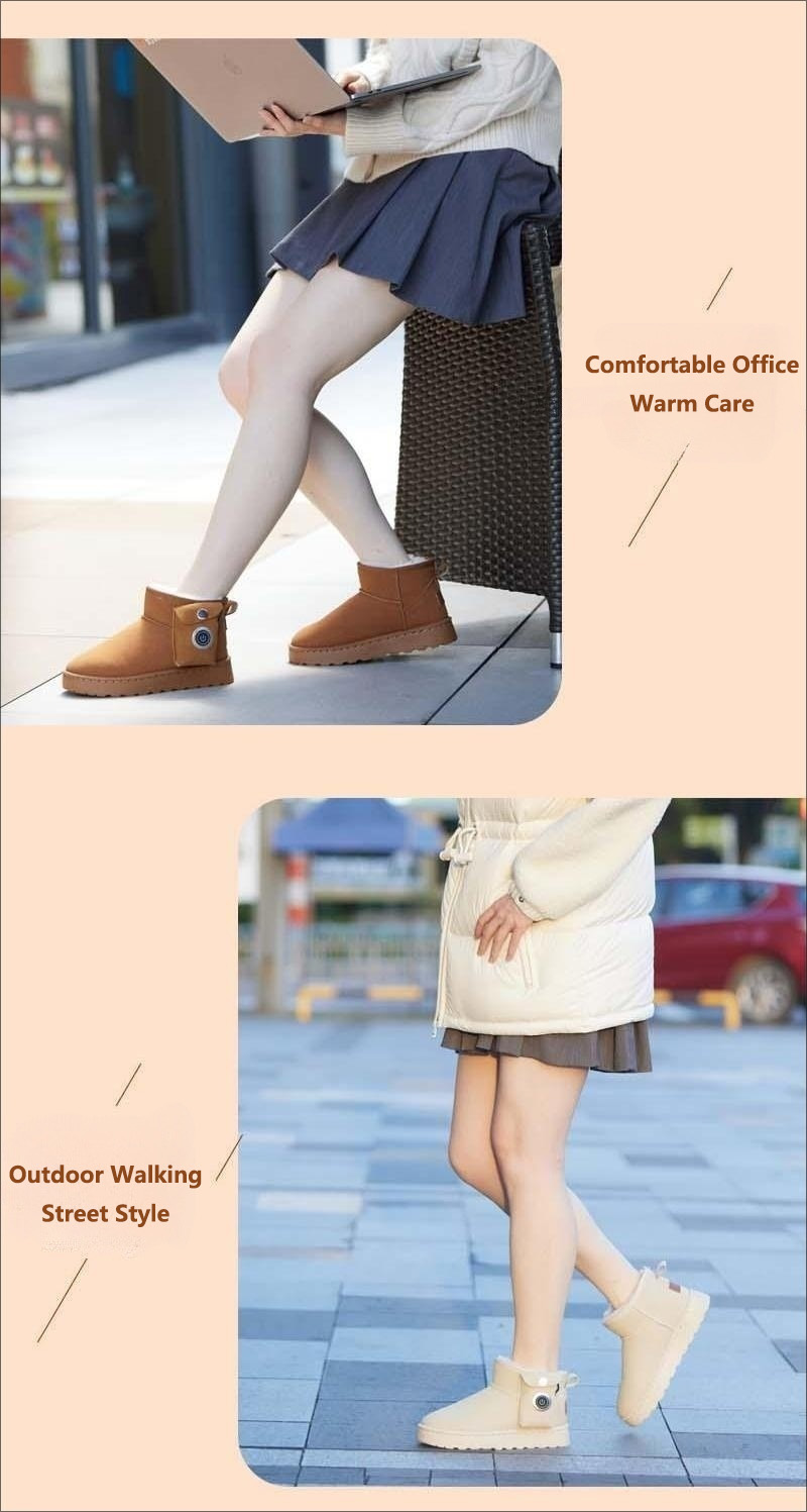 Smart Rechargeable Heated Snowshoes