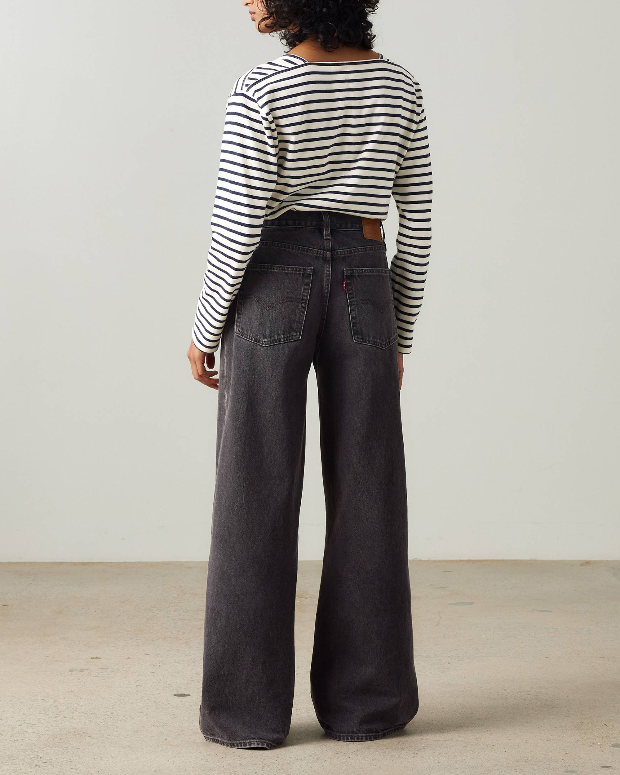 XL Lace-Up Baggy Straight Women's Jeans (Buy 2 Free Shipping)