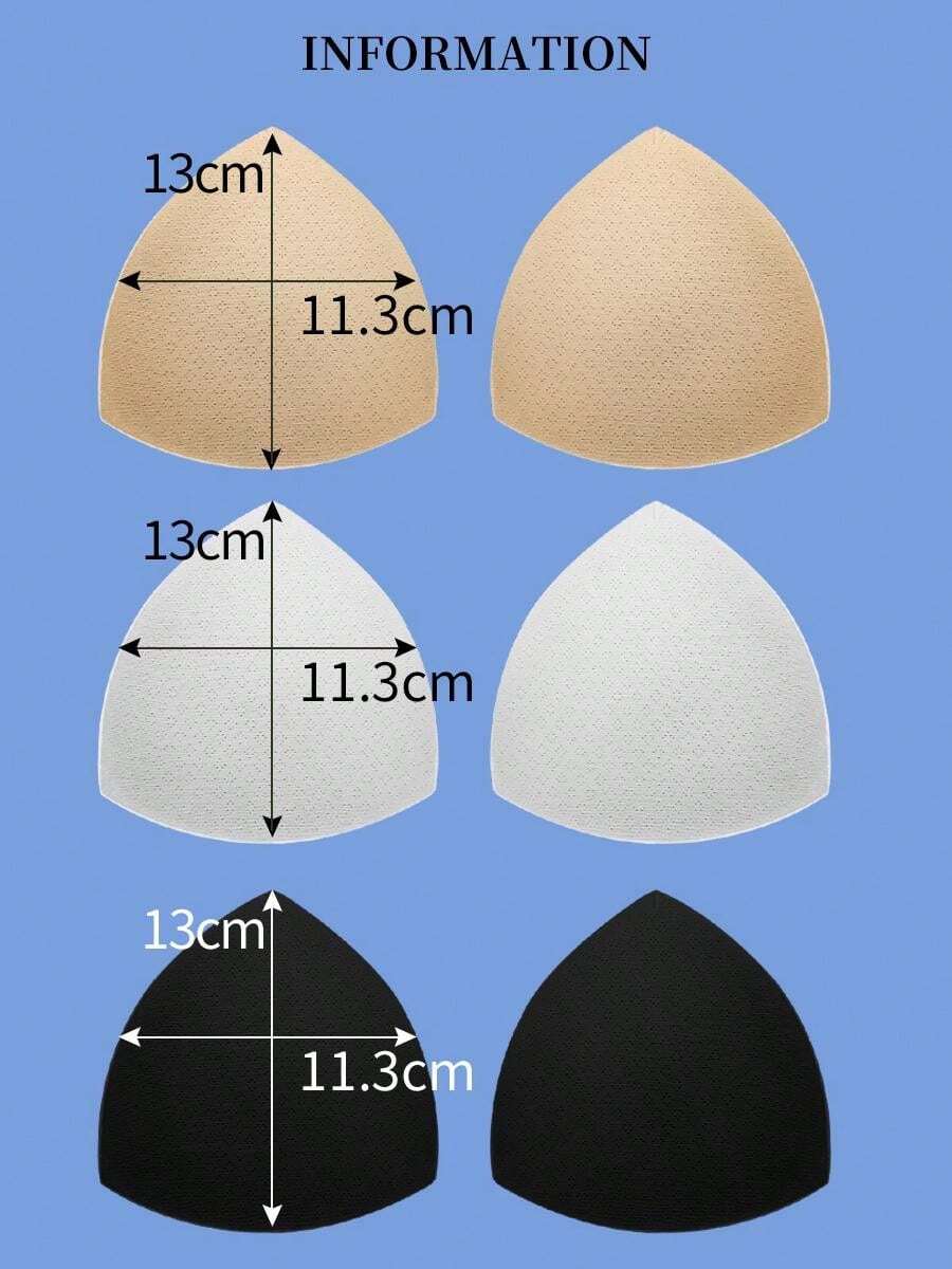 Ultra-Thin Breathable Sponge Push-Up Bra Insert Pad