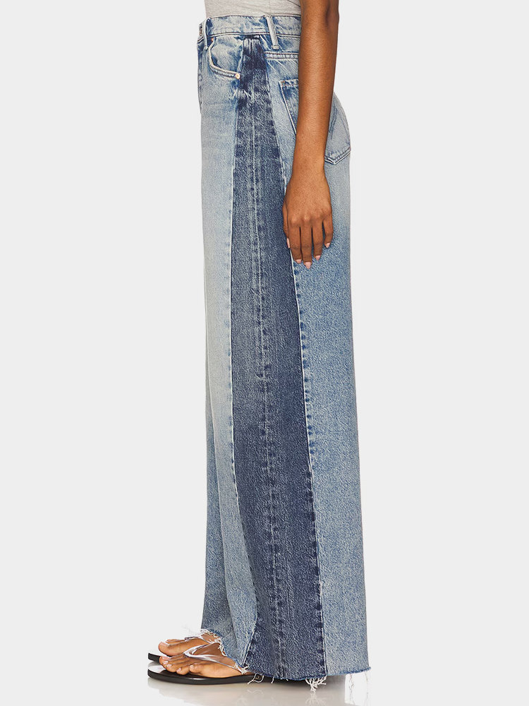 The Pipe Dream Button Sneak Fray Jean