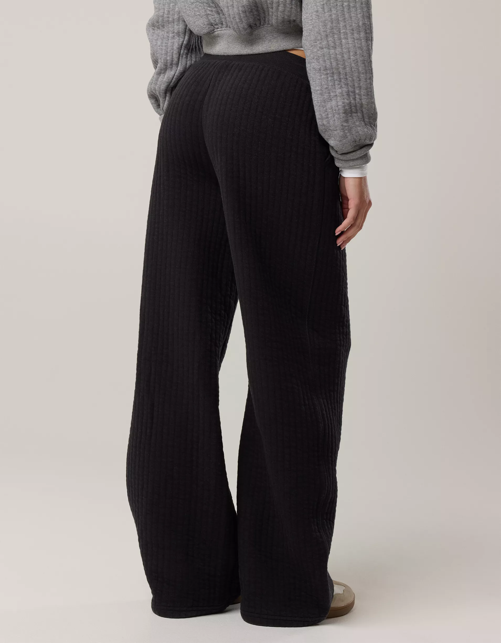 OFFLINE By Aerie Coffee Run Cropped Hoodie Set(BUY 2 FREE SHIPPING)