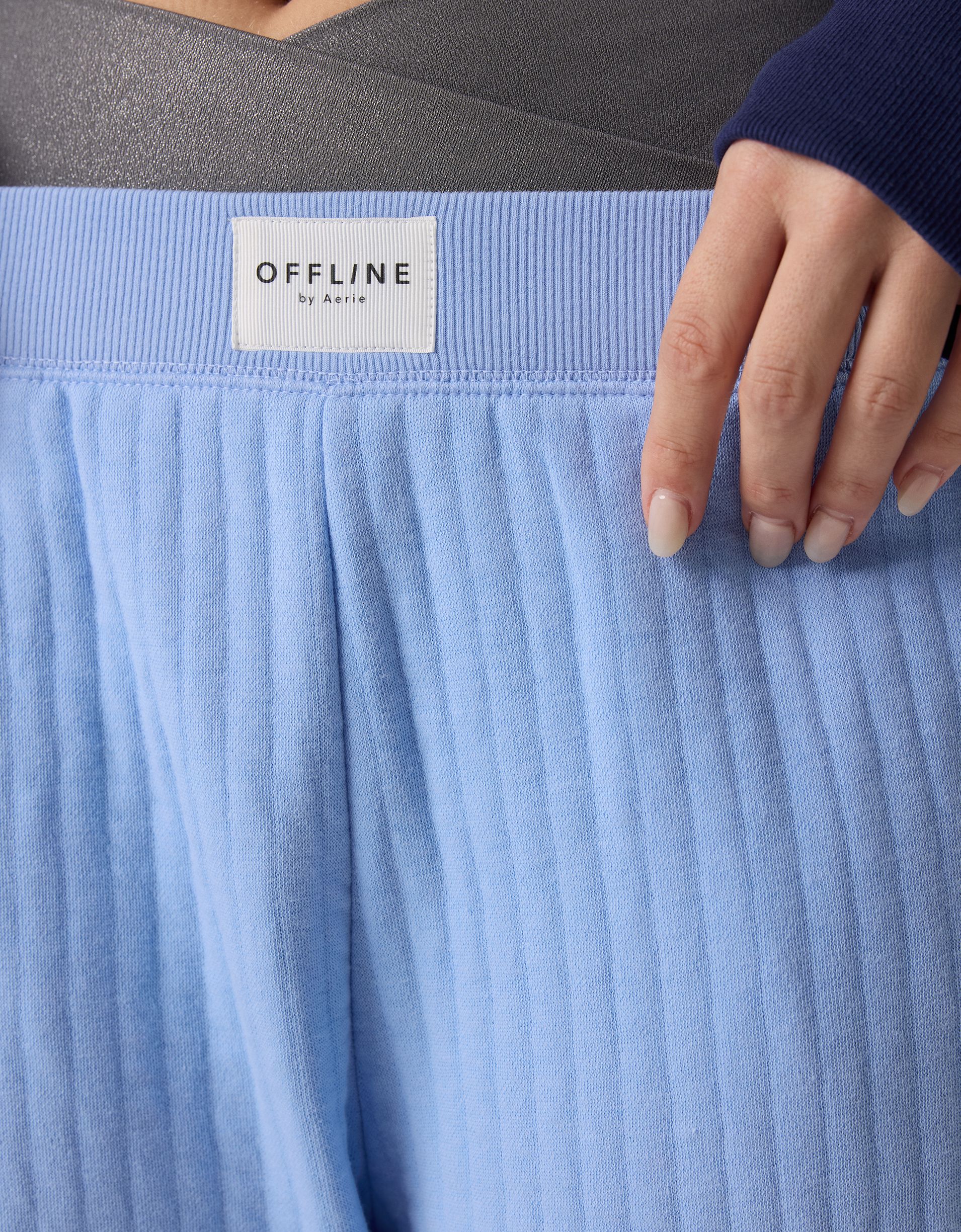 OFFLINE By Aerie Coffee Run Cropped Hoodie Set(BUY 2 FREE SHIPPING)