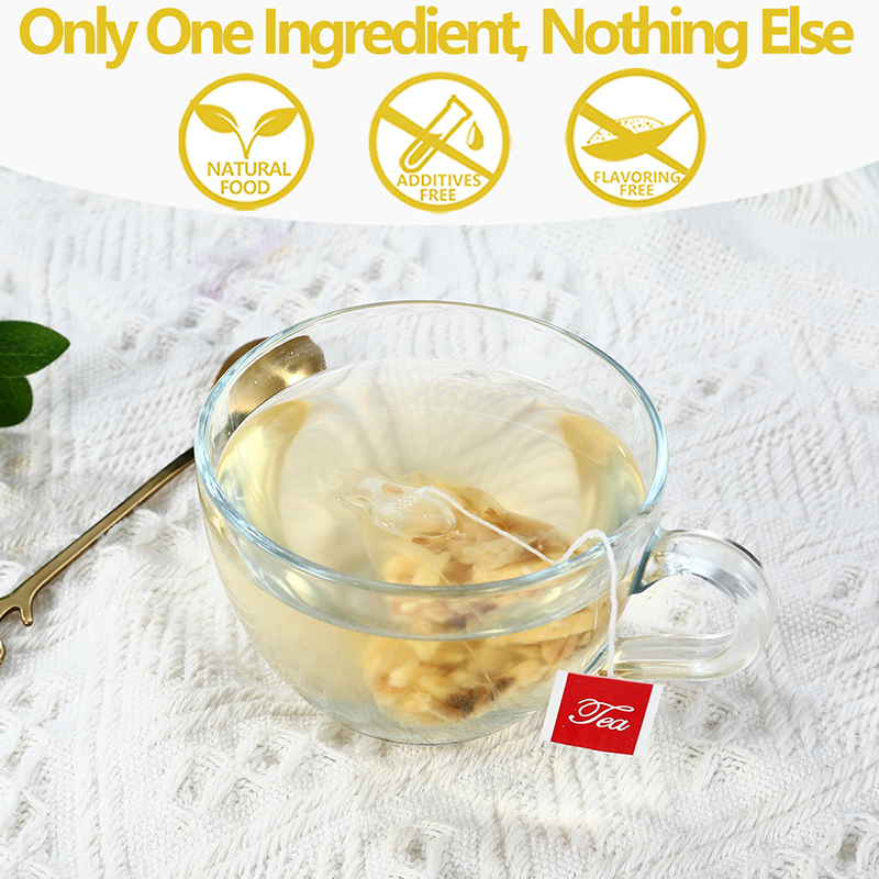 60 Premium Ginger Tea Bags, Made with 100% Natural Ginger Root, Warm & Spicy, Support Digestion & Boost Immunity, No Additives & Caffeine Free.