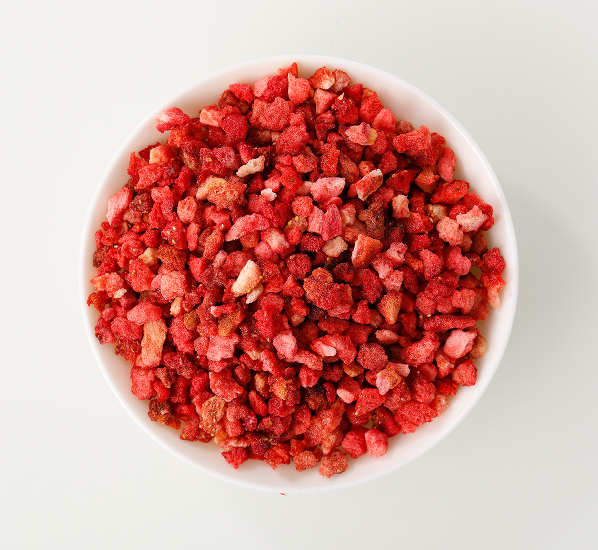 Premium Freeze Dried Strawberries Pieces 6.5 Oz/185g,Frozen Dried Strawberry,100% Natural & No Additives.-Ultra Herb Tea