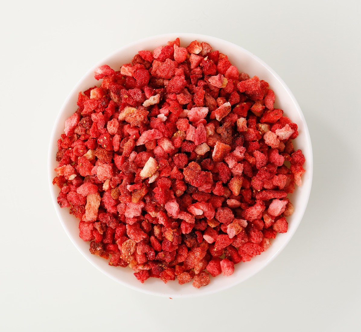 Premium Freeze Dried Strawberries Pieces 6.5 Oz/185g,Frozen Dried Strawberry,100% Natural & No Additives.-Ultra Herb Tea