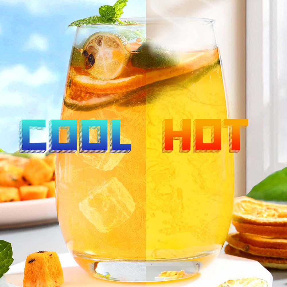 Premium 15 Favors Fruit Tea 5.3Oz/150g, Combination of Dried Lemon slices, Dried Orange, Dried Pineapple, Passion Fruit, Apple, Pear, Dragon Fruit.