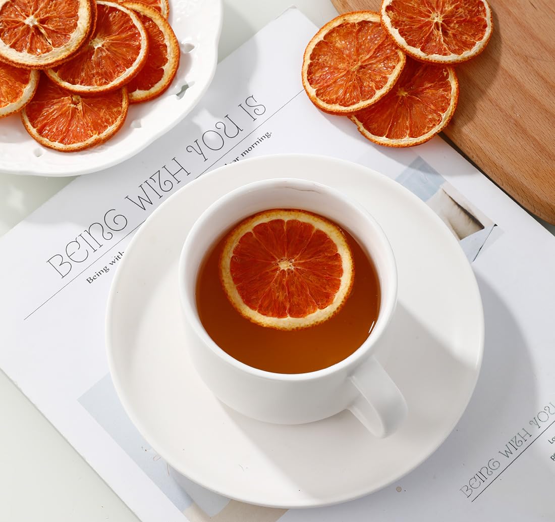Premium Dried Blood Orange Slices,4.5Oz/128g,Dehydrated Blood Orange for Cocktails,NO Addtives & No Sugar Added.-Ultra Herb Tea