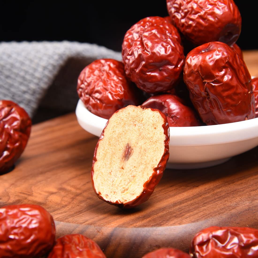 Premium Jujube Red Dates 1LB/453g,Selected Dried Fruit,Big & Delicious,100% Natural -Ultra Herb Tea