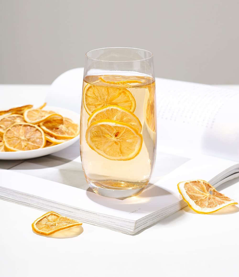 Premium Dried Lemon Slices 3 Oz/85g,Dehydrated Dry Lemon.100% Natural & No Additives,No Sugar Added.-Ultra Herb Tea