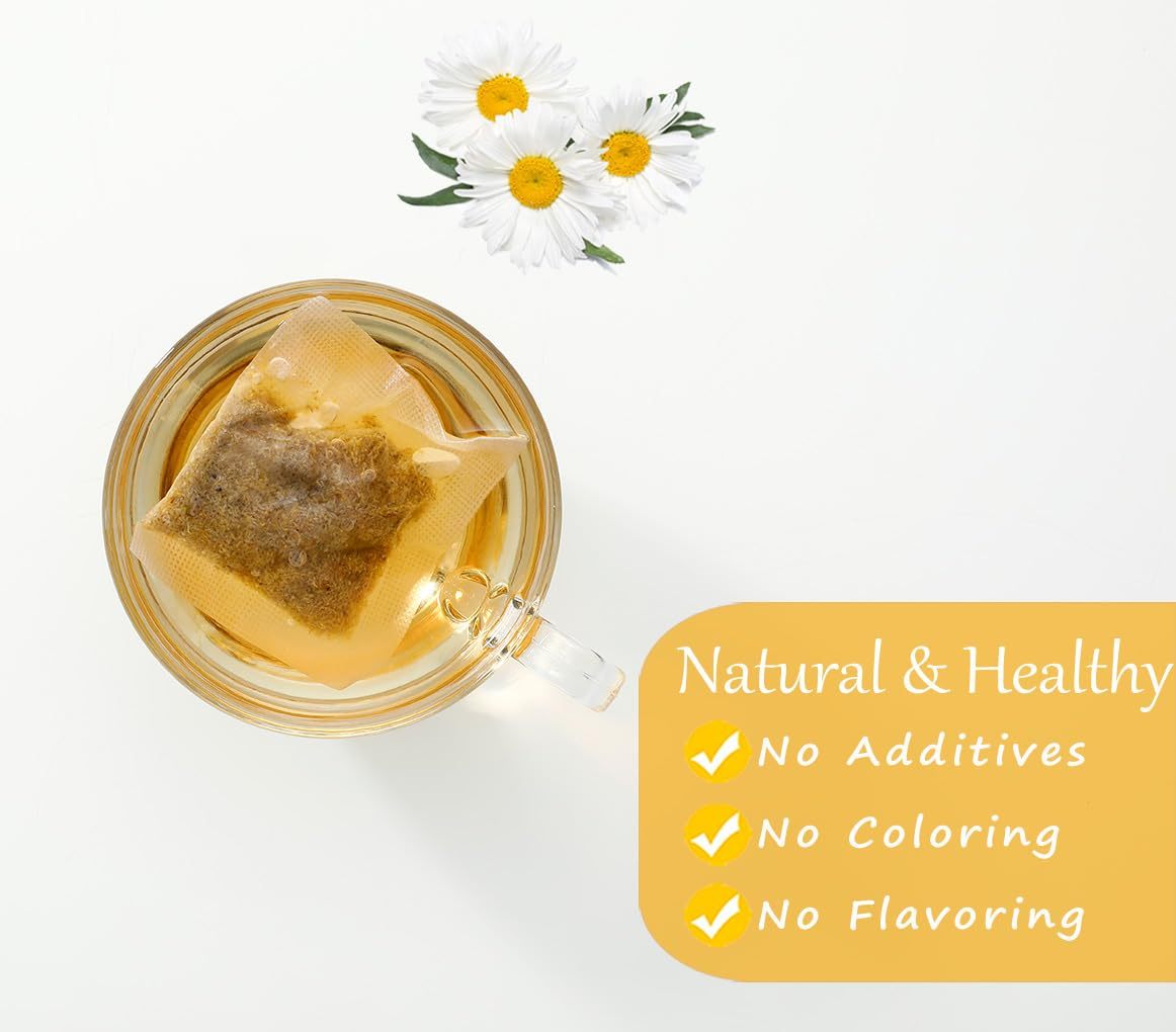 135 Premium Chamomile Tea Bags, Made with 100% Pure Natural Chamomile Flower, Caffeine Free & Non-GMO.-Ultra Herb Tea