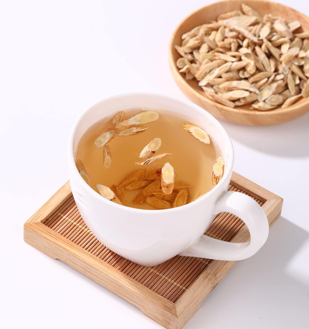 Premium Astragalus Root Tea Slices/12 Oz(339g),Featured Pure and Natural,No additives,Cut and Sifted Herbal Tea.-Ultra Herb Tea