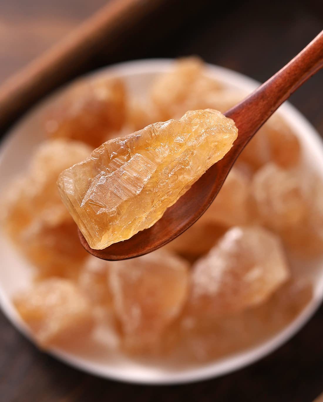 Premium Rock Sugar 10 Oz/283g,100% Natural & No Additives-Ultra Herb Tea