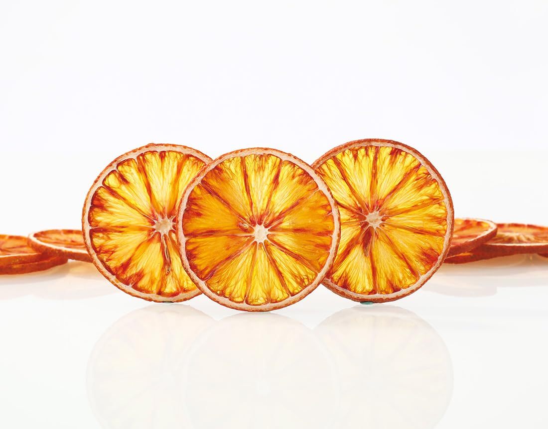Selected Dried Blood Orange Slices 5 Oz/142g, Culinary & Garnish Grade, Dehydrated Blood Orange for Cocktail, Decoration, 100% Natural, No Sugar Added.-Ultra Herb Tea