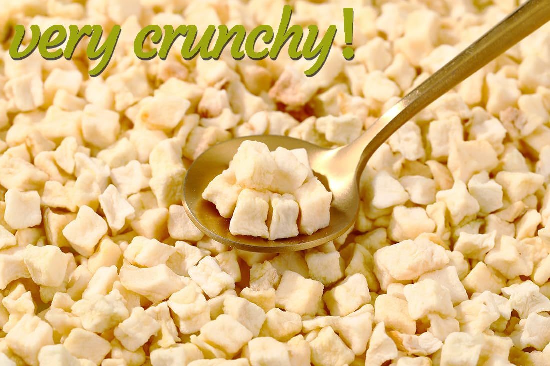 Premium Dried Diced Apples,10 Oz /283g,1 Ingredient Made with 100% Natural Apple, No Sugar Added Dehydrated Apple, No Additives & No Flavoring.-Ultra Herb Tea