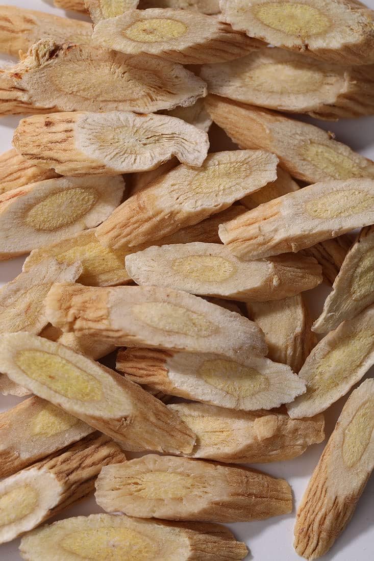 Premium Astragalus Root Tea Slices/12 Oz(339g),Featured Pure and Natural,No additives,Cut and Sifted Herbal Tea.-Ultra Herb Tea