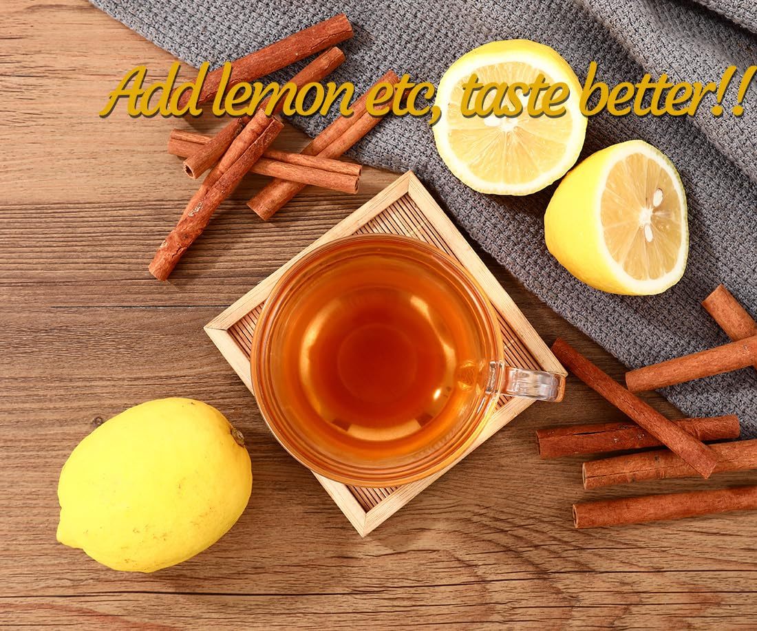 Premium 100 Ceylon Cinnamon Tea Bags, Made with 100% Ceylon Cinnamon Sticks, No Additives & Caffeine Free.-Ultra Herb Tea