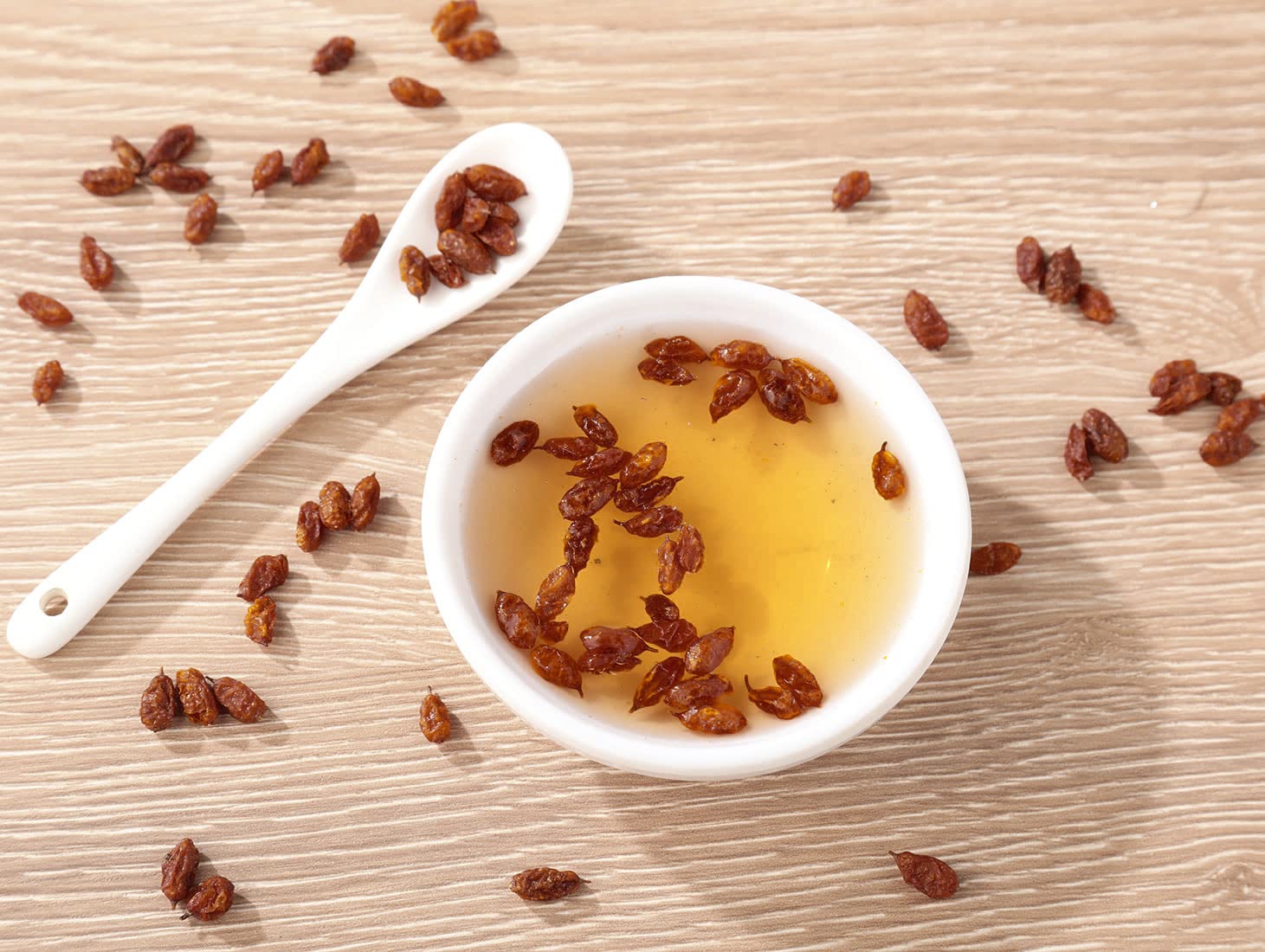 Premium Dried Sea Buckthorn Berries 8 Oz/227g.Natural & No Additives Sea Buckthorn Tea,Hand Picked Whole Berry Fruit.-Ultra Herb Tea