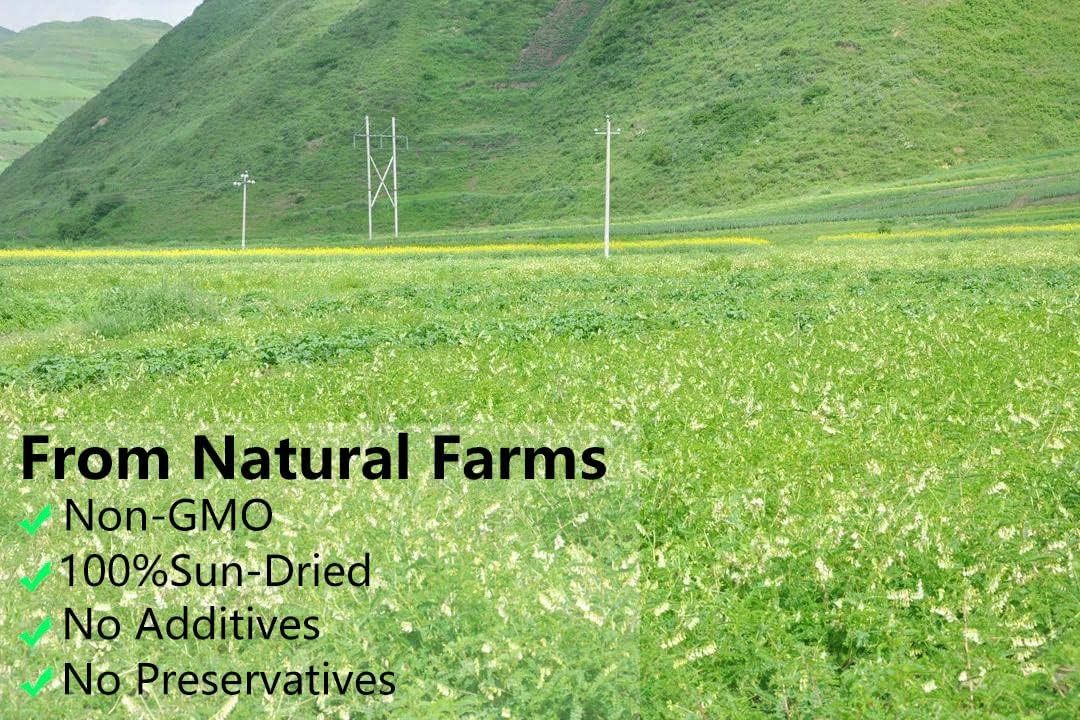 Premium Astragalus Root Tea Slices/12 Oz(339g),Featured Pure and Natural,No additives,Cut and Sifted Herbal Tea.-Ultra Herb Tea