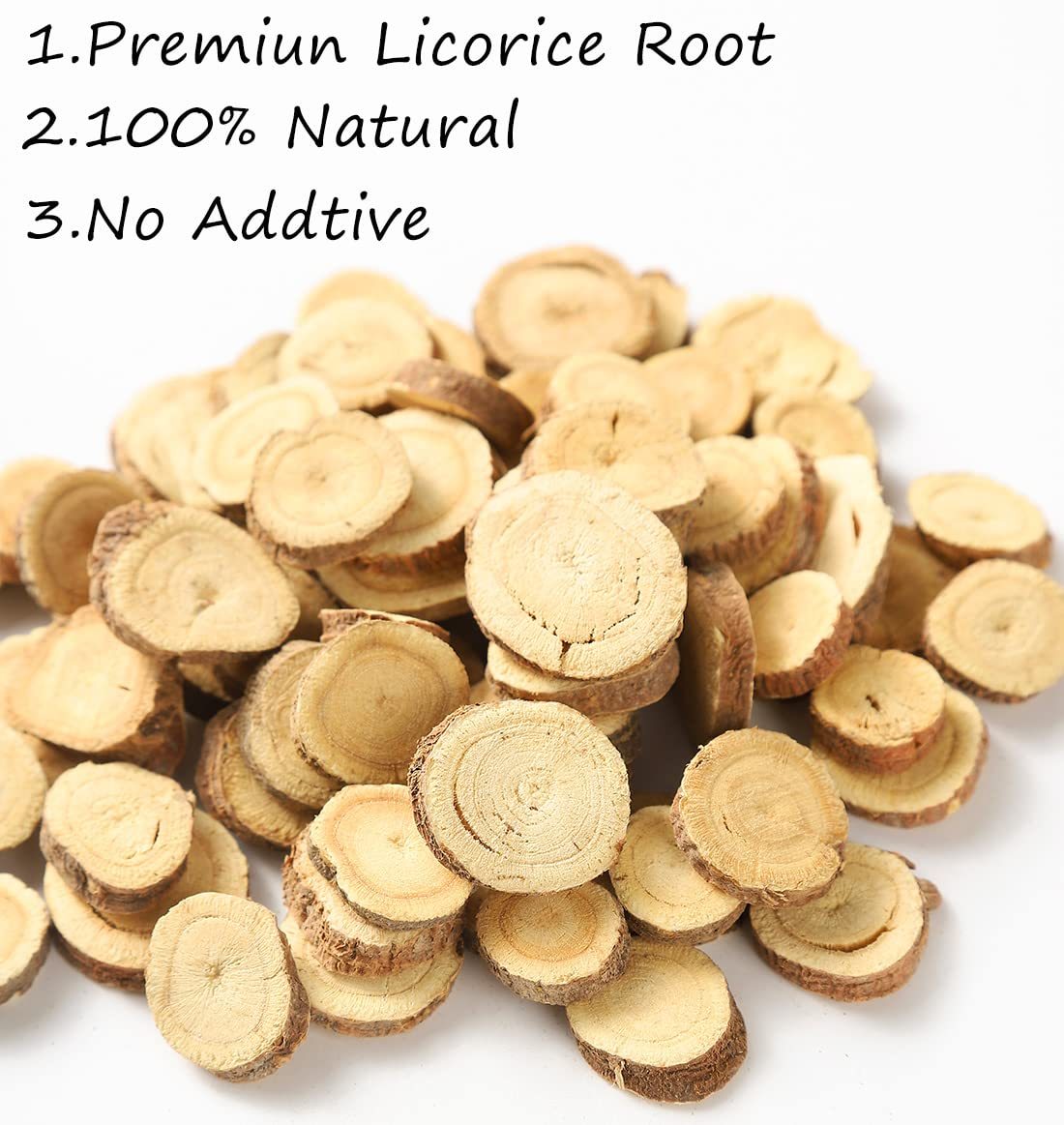 Premium Licorice Root Slices 10 Oz/283g,Cut and Sifted,100% Natural Licorice Root Tea-Ultra Herb Tea