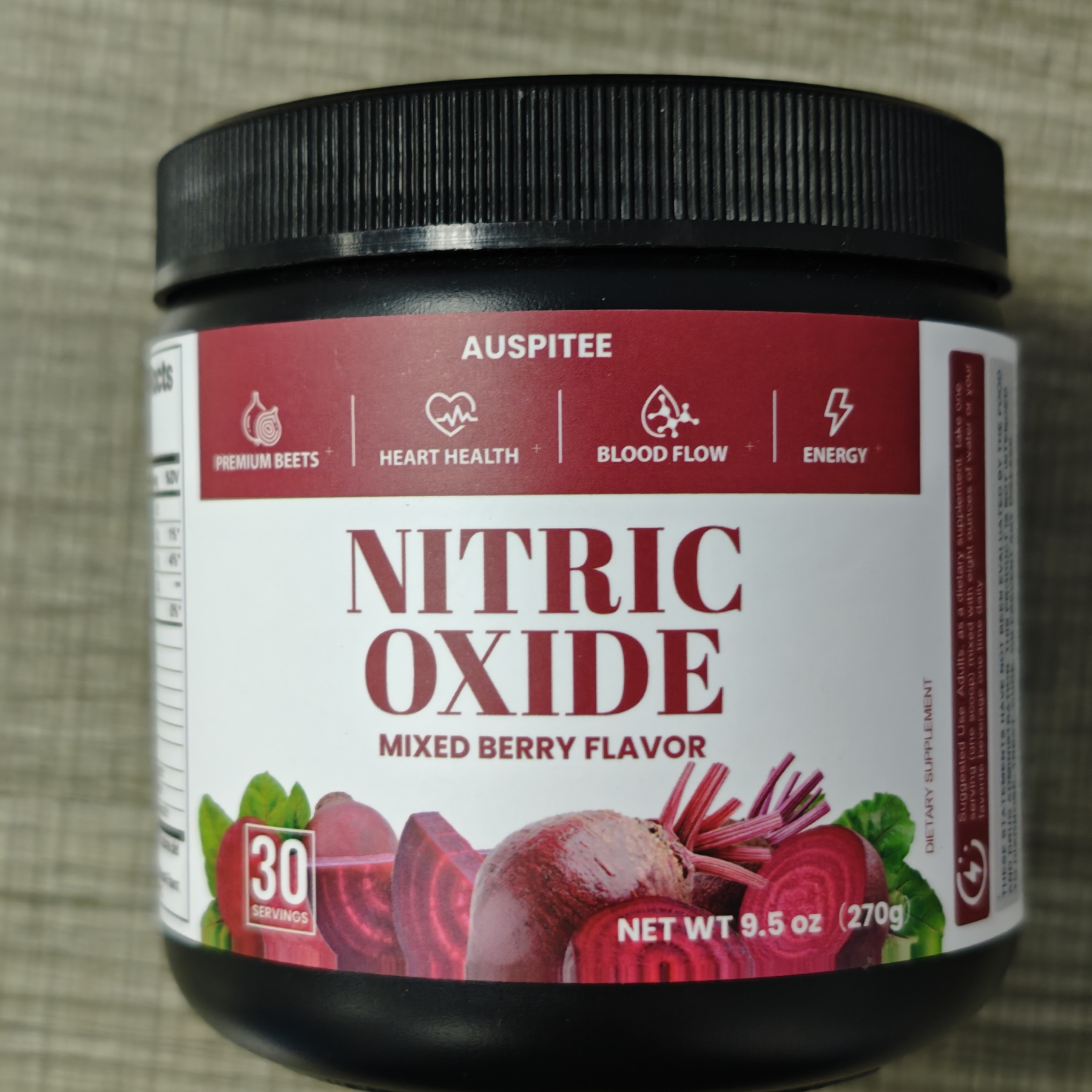 AUSPITEE Nitric Oxide Powder 270g 