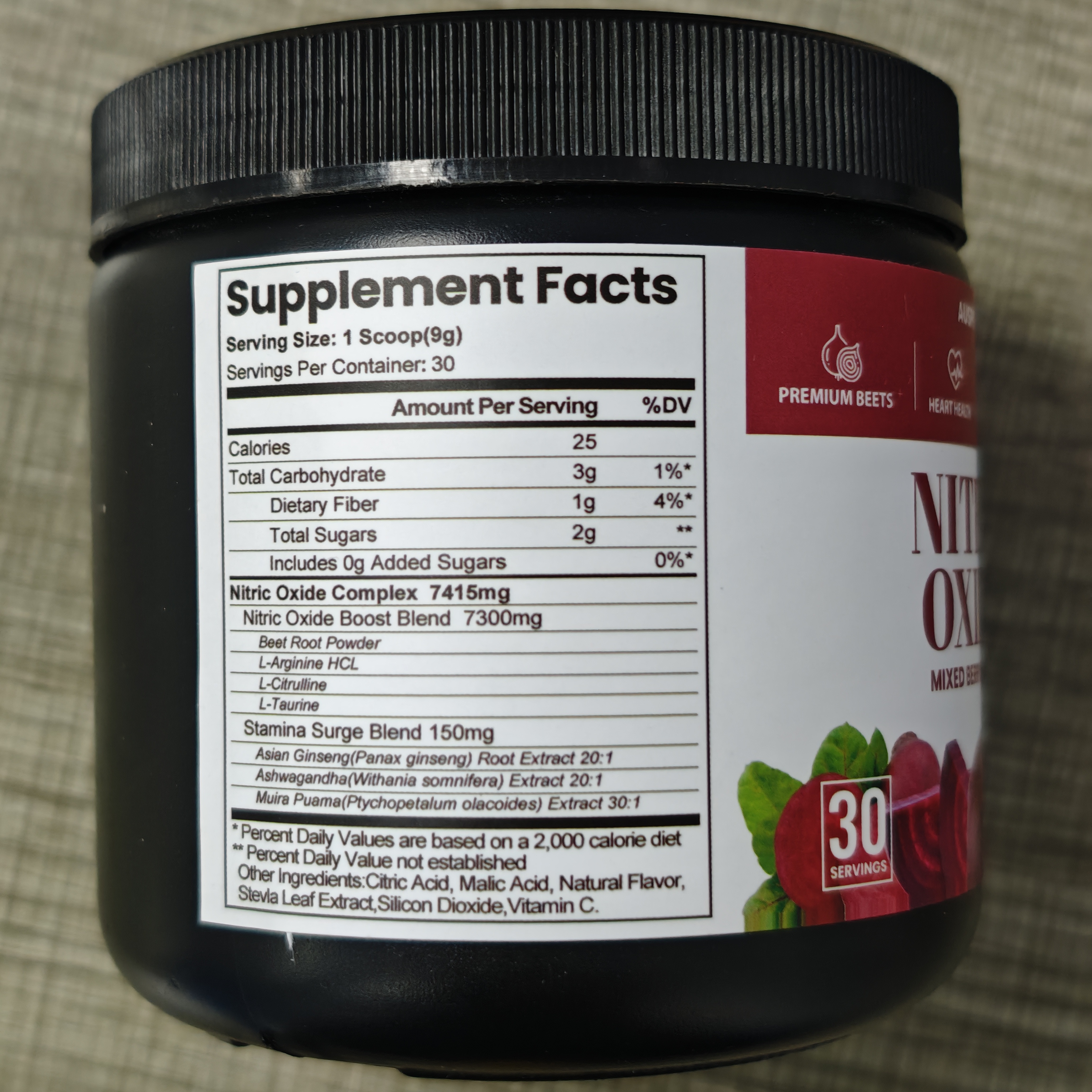 AUSPITEE Nitric Oxide Powder 270g 