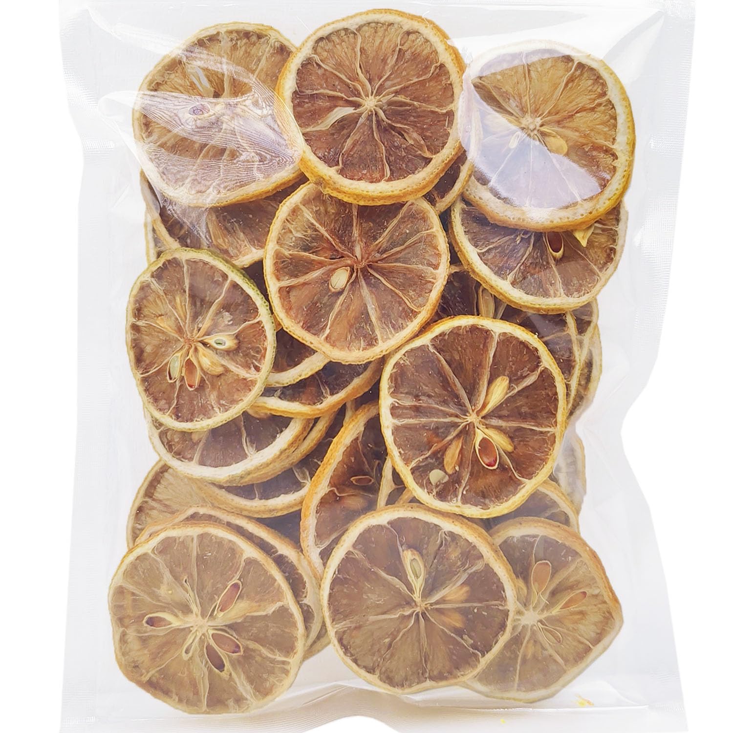 Selected Dried Lemon Slices 3 Oz/86g,Dehydrated Dry Lemon.100% Natural & No Additives,No Sugar Added.