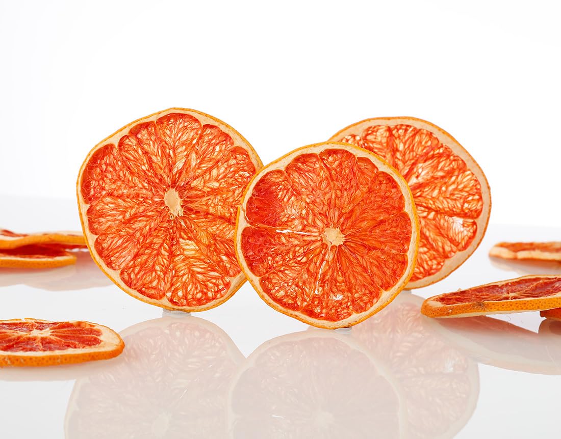 Selected Dried Grapefruit Slices 3.5 Oz/100g,Dehydrated Grapefruit,100% Natural,No Additives & No Sugar Added.
