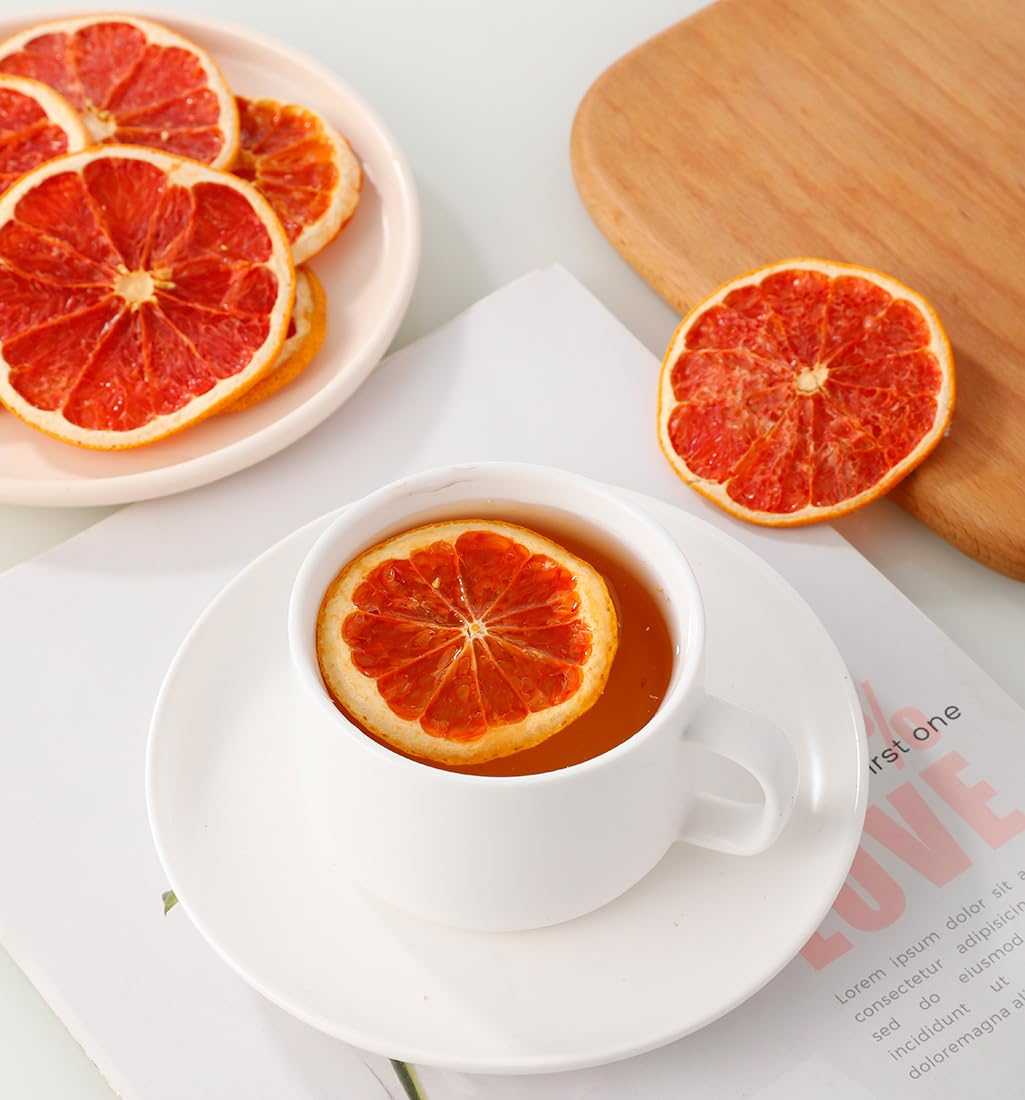 Selected Dried Grapefruit Slices 3.5 Oz/100g,Dehydrated Grapefruit,100% Natural,No Additives & No Sugar Added.