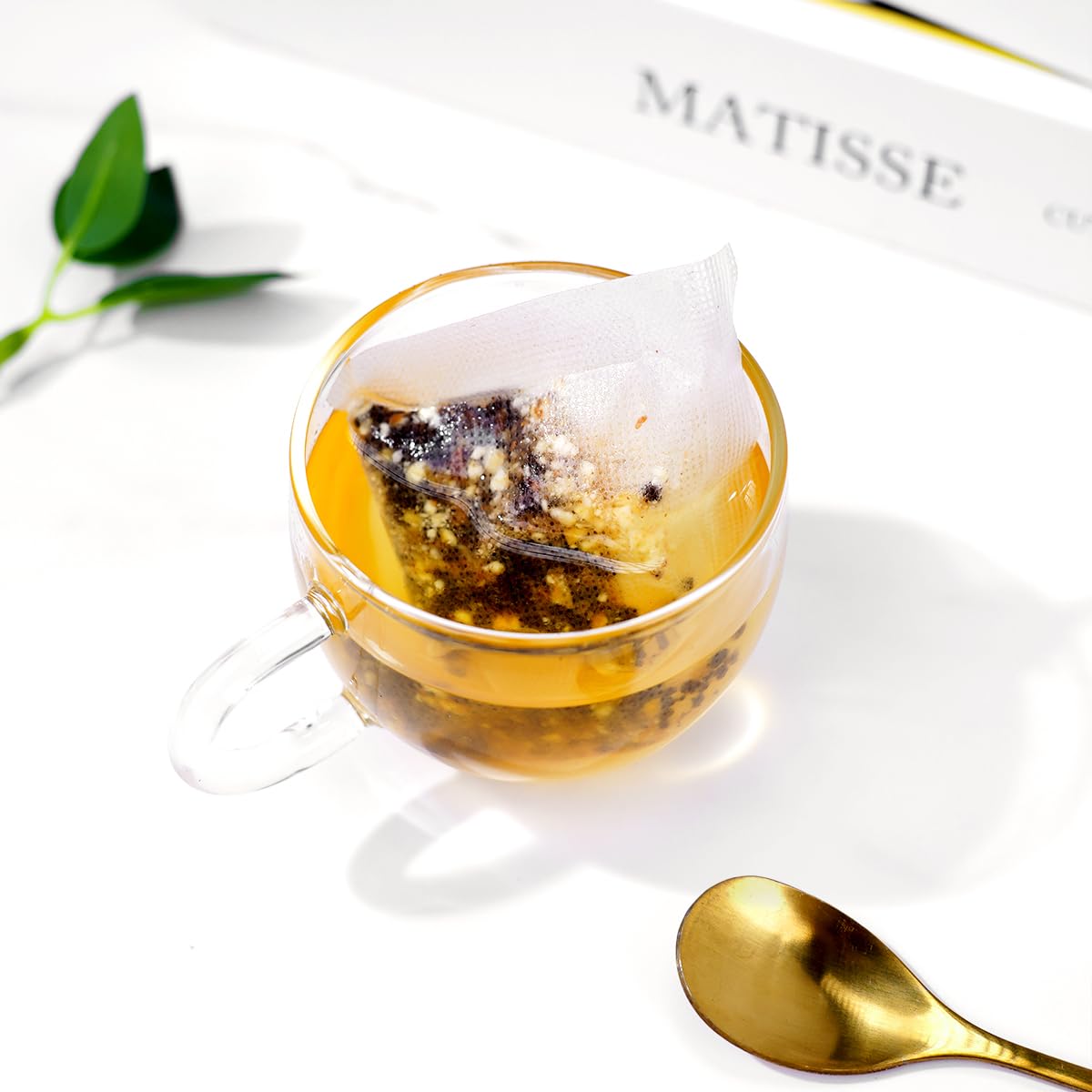 Premium 50 Grapefruit Hot Cinnamon Black Fruit Tea Bags, Made with 100% Natural Fruit & Herbs, No Additives & Caffeine Free.