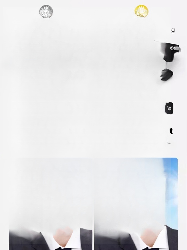 Business men's highdefinition farsighted black technology glasses