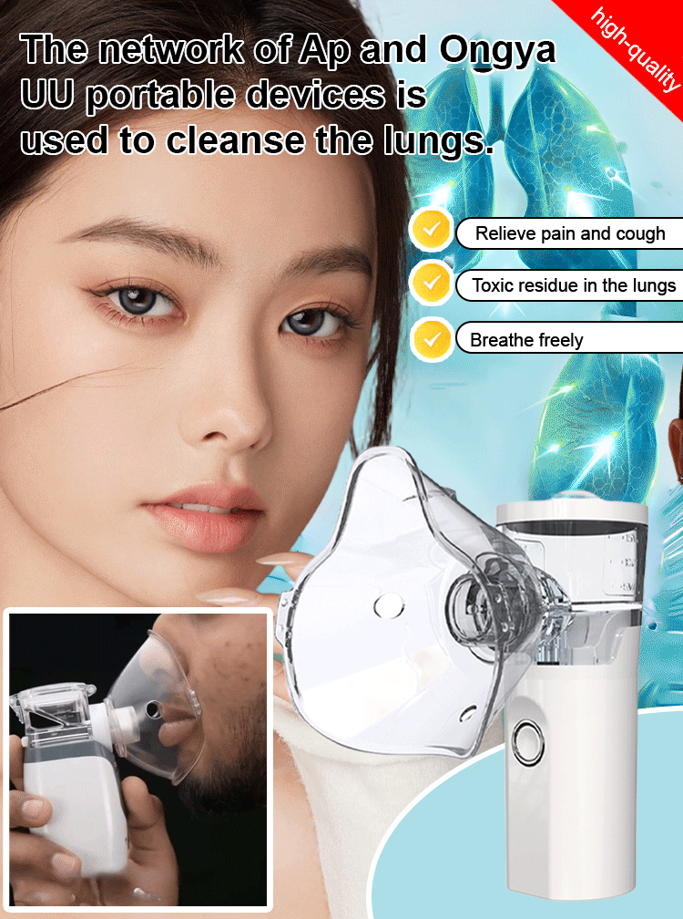 New portable nebulizer for clearing lungs