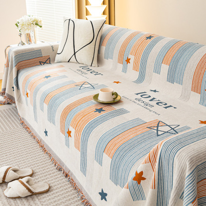 Reversible Chenille Sofa Cover