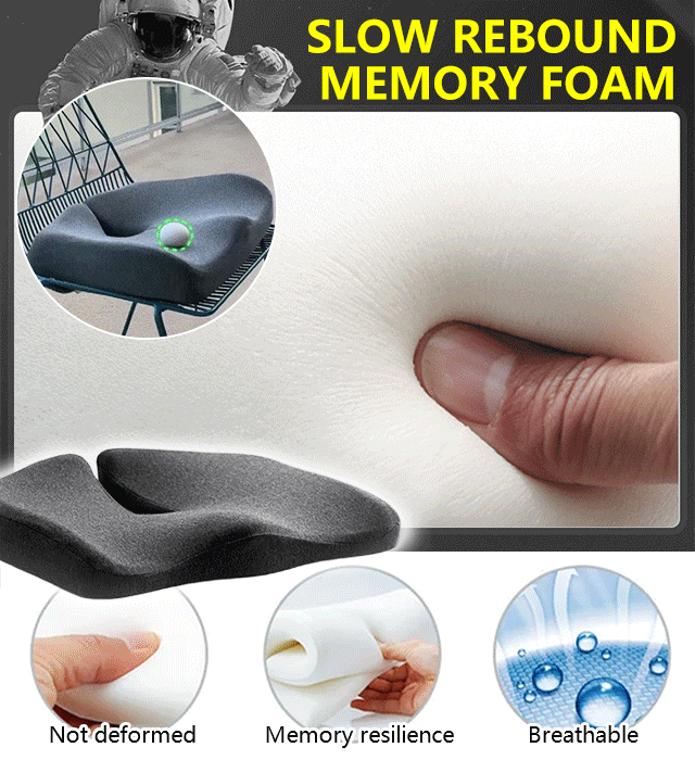 Breathable pressure-reducing waist and tail vertebra chair cushion ​