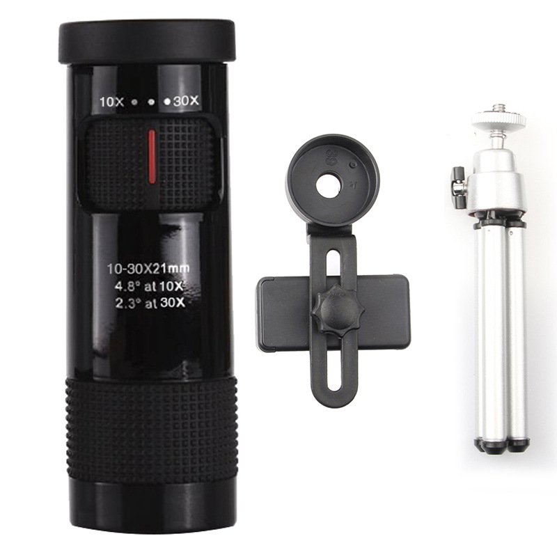 Mobile Monocular Dual-use Zoom Telescope